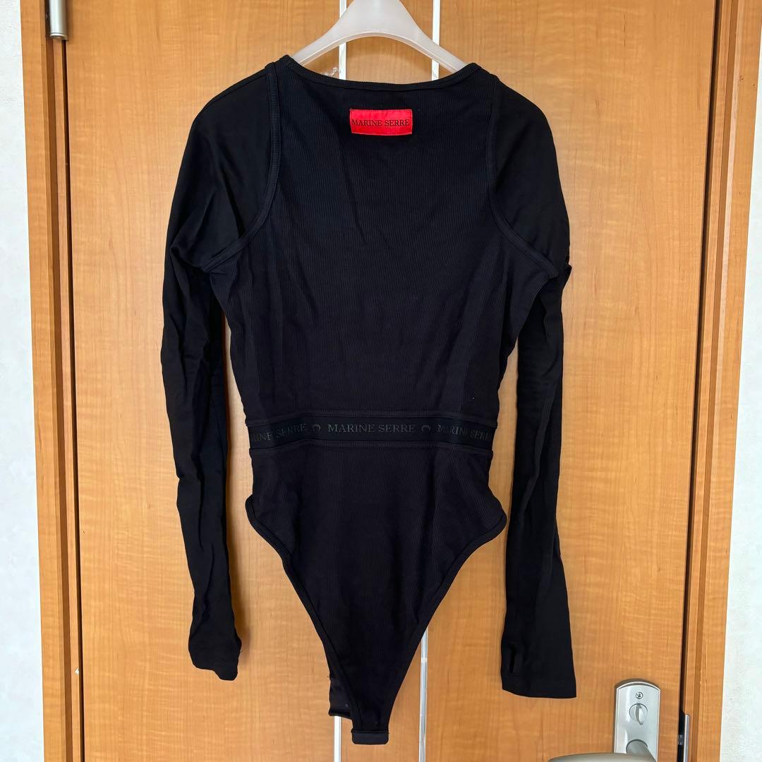☆人気☆マリーンセル ブラックロングスリーブボディスーツ