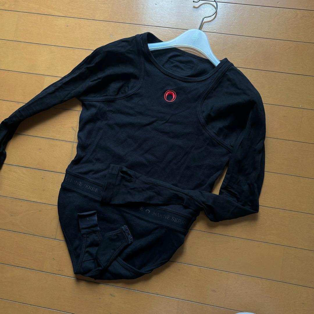 ☆人気☆マリーンセル ブラックロングスリーブボディスーツ
