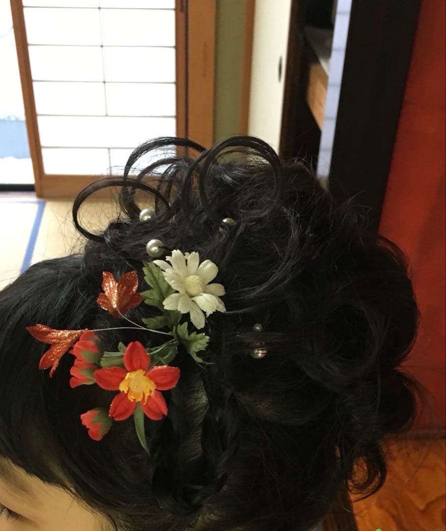 大幅値下げ！　七五三 女の子 7歳 着物　反物仕立て・2着 長襦袢・帯