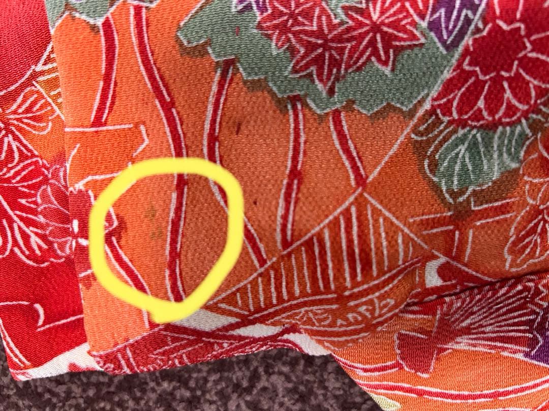 大幅値下げ！　七五三 女の子 7歳 着物　反物仕立て・2着 長襦袢・帯