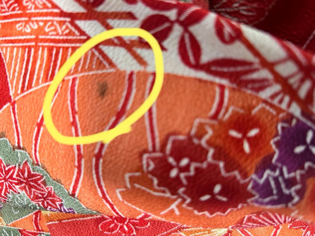 大幅値下げ！　七五三 女の子 7歳 着物　反物仕立て・2着 長襦袢・帯