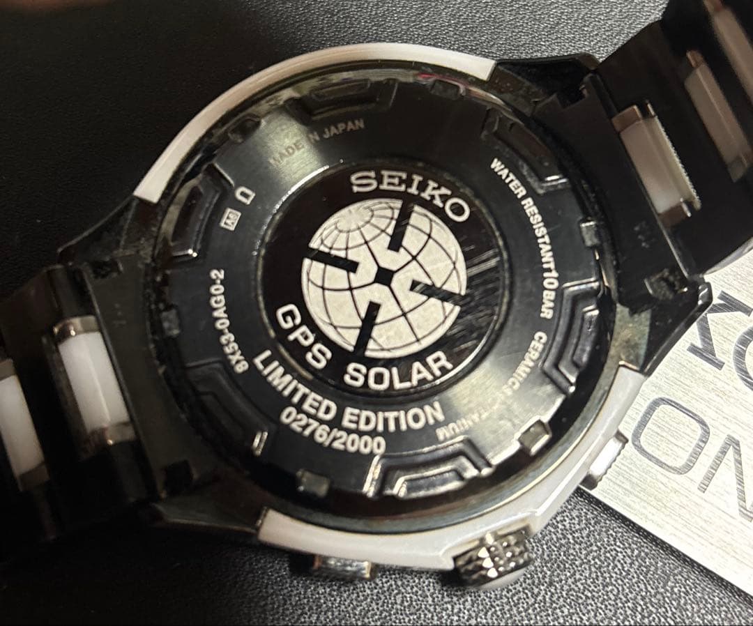 【限定2000本ムーブ新品交換済】SEIKO ASTRON GPSソーラー箱付き