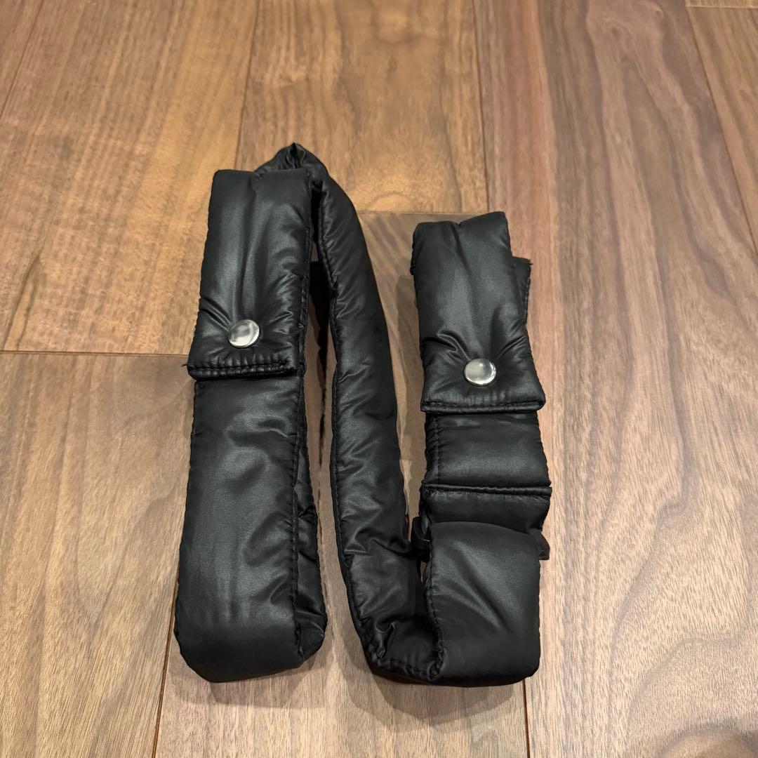 calin カラン ブラックパディングマザーズバッグ