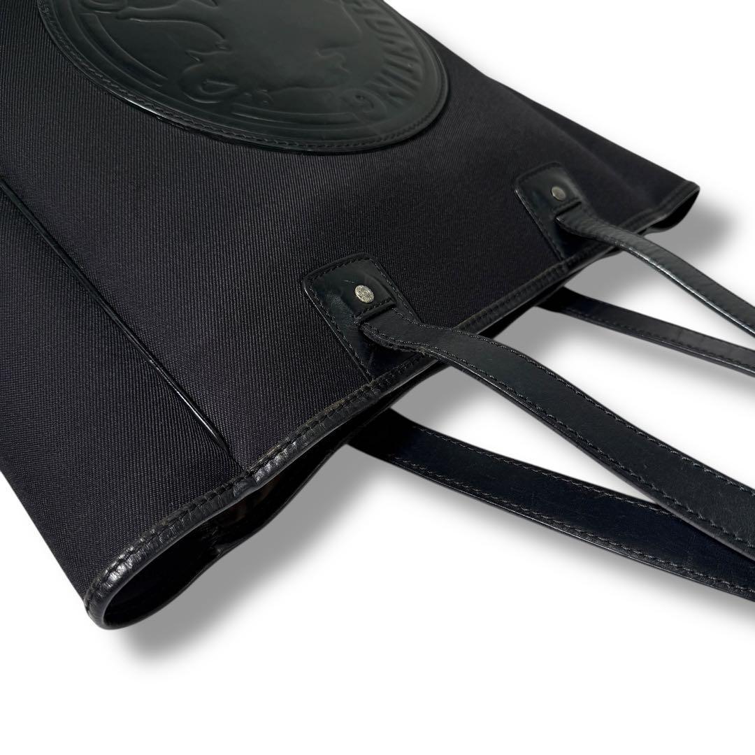 《美品》ハンティングワールド トートバッグ レザー 大容量 A4 ビックロゴ