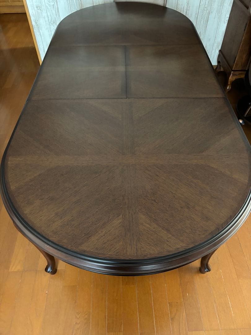 ❗️マルニ❗️伸長式　ダイニングテーブル　エクステンション