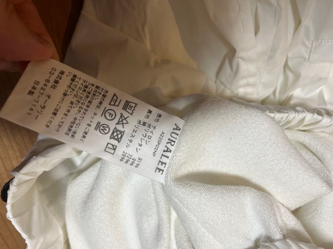 s*i様 高級テック AURALEEオーラリー ナイロンsize:5 極暖！