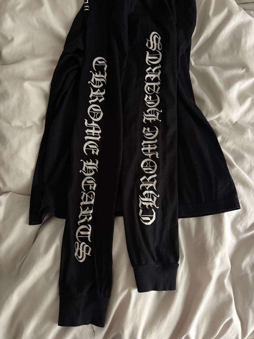 chrome hearts scroll label ロンt スクロールラベル