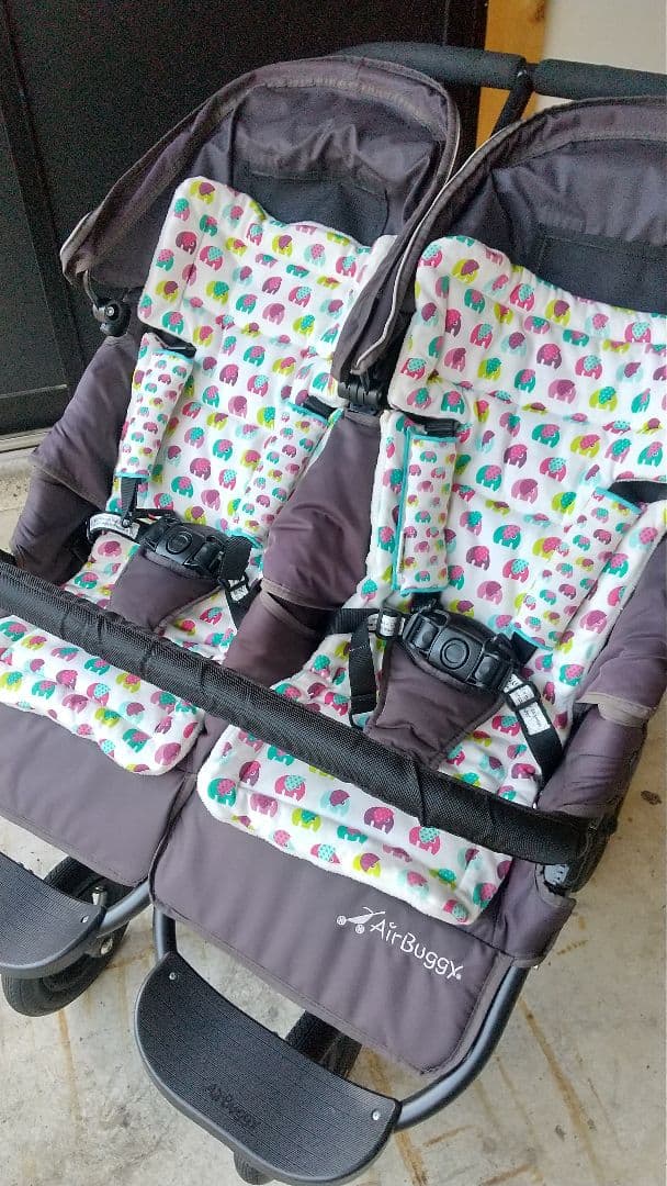 エアバギー ココダブル 2人乗りベビーカー【ブラウンエスプレッソ】