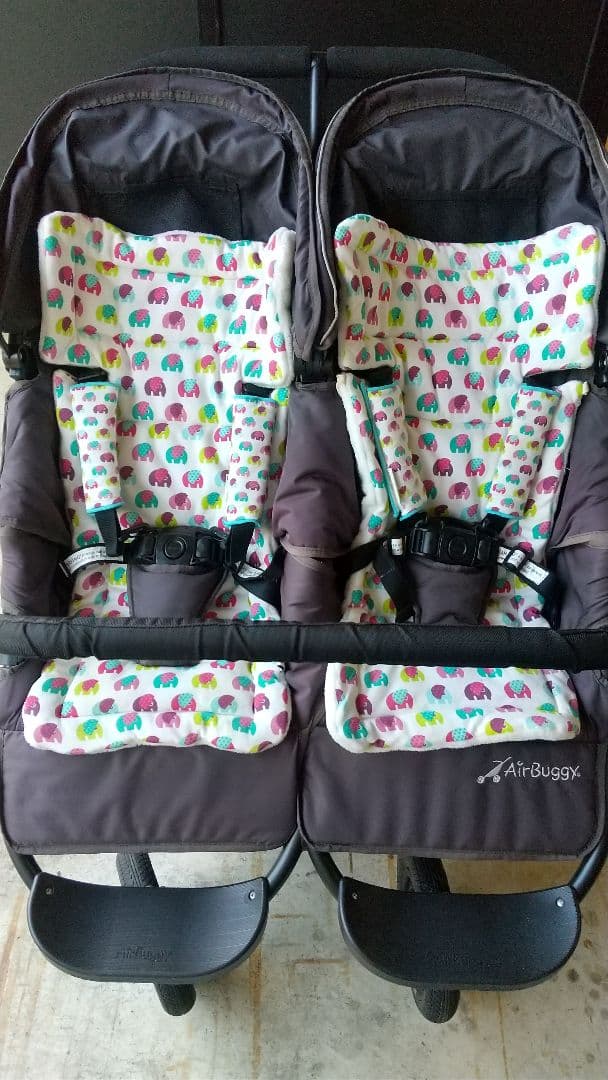 エアバギー ココダブル 2人乗りベビーカー【ブラウンエスプレッソ】