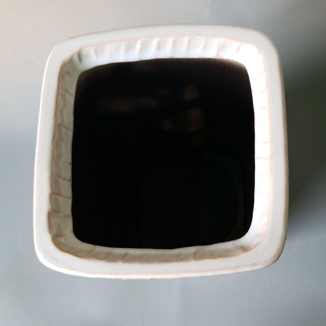 信楽焼傘立て  正角 高さ４５cm