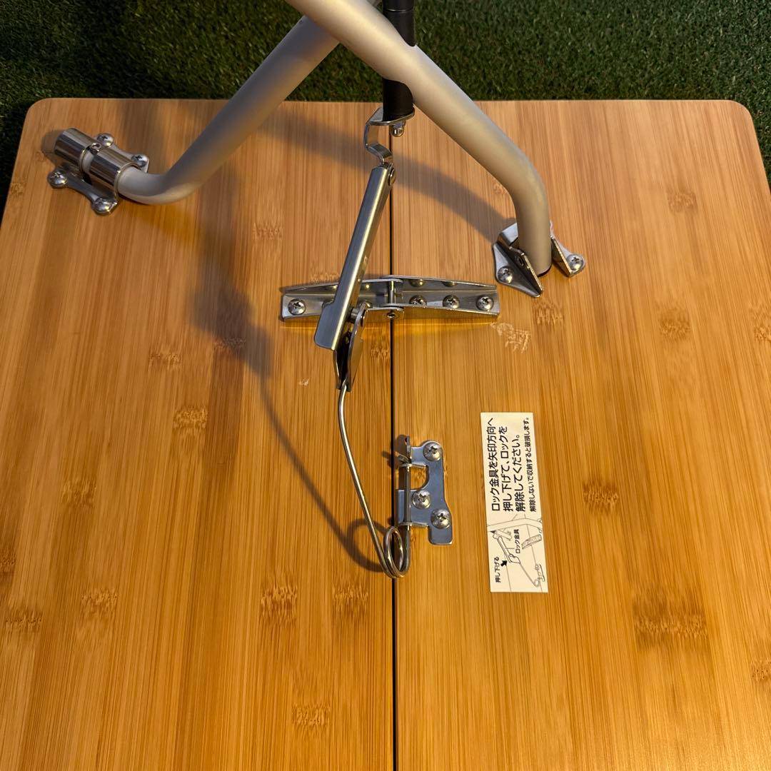  peak ワンアクションローテーブル竹 LV-100TR