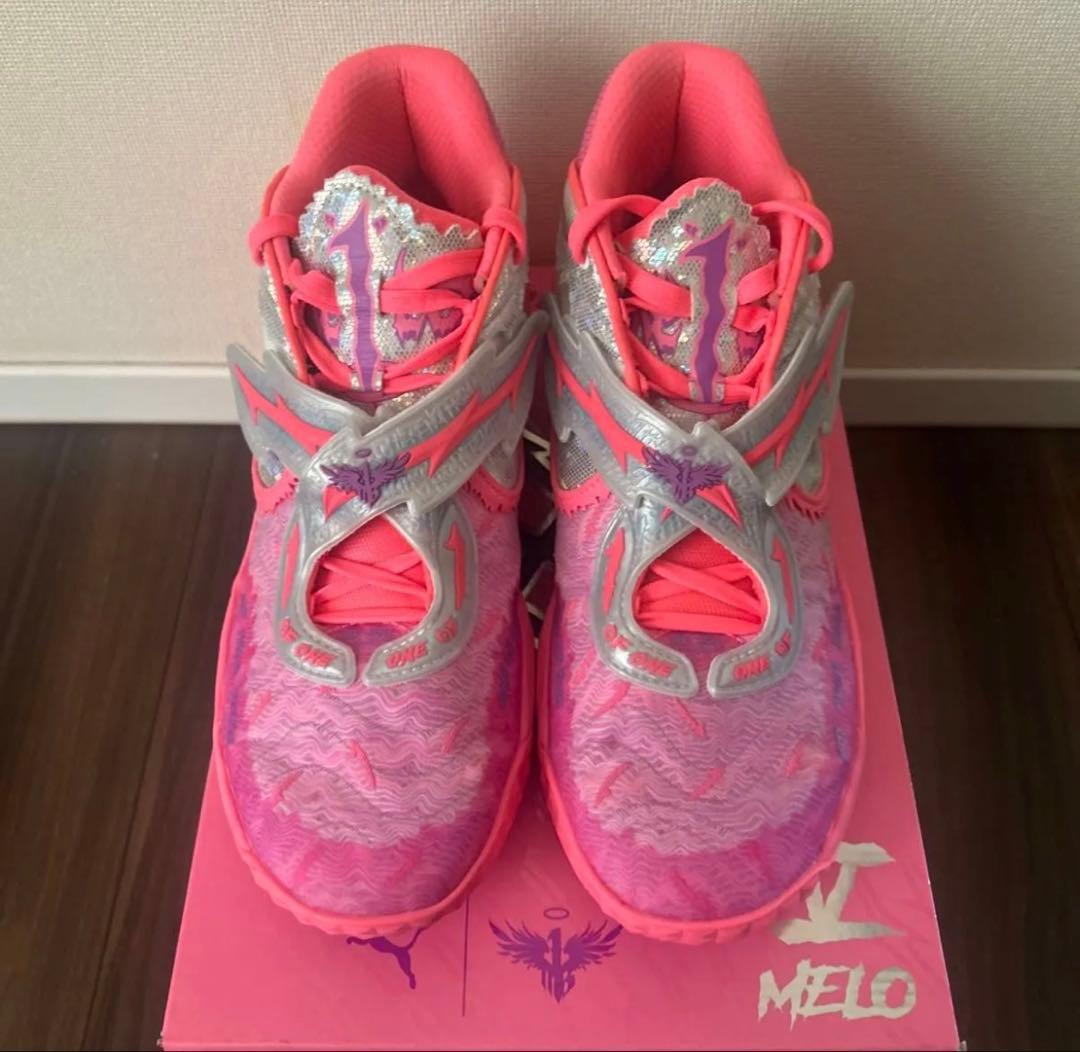 PUMA MB.05 World Tourラメロボール バスケットボールシューズ