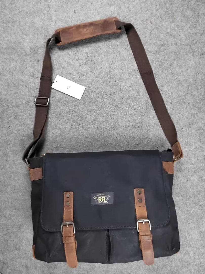 B*4様 ほぼ新品RRLヴィンテージ キャンバス ショルダーバッグ