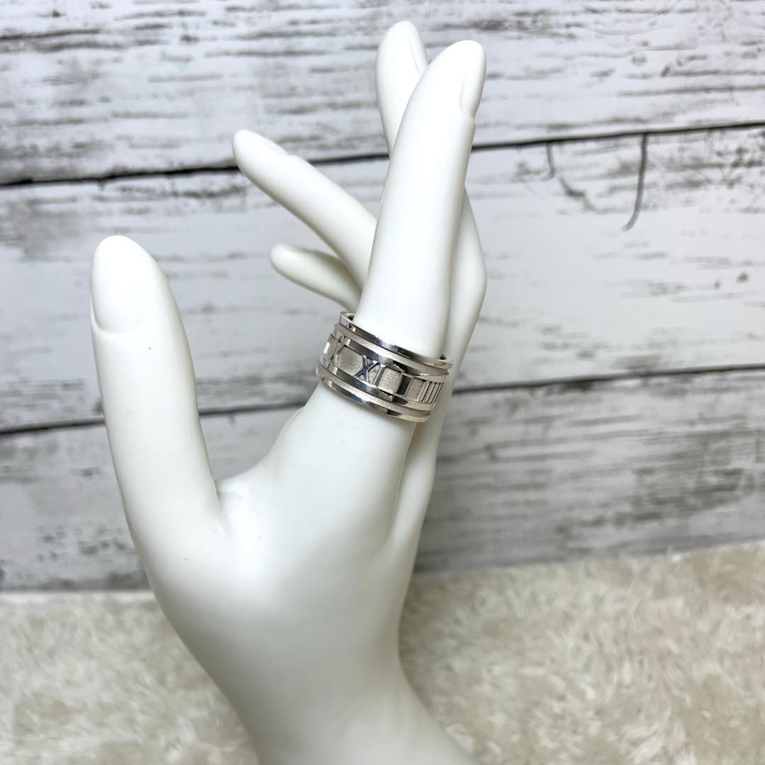 TIFFANY&Co.ティファニー　アトラスリング　ワイド　19号