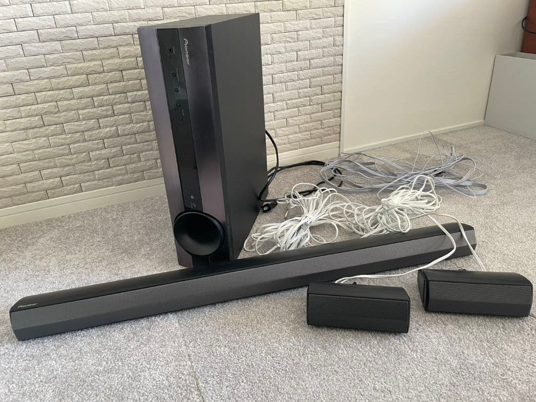 Pioneer 5.1ch HTP-SB760 サウンドバーセット ブラック