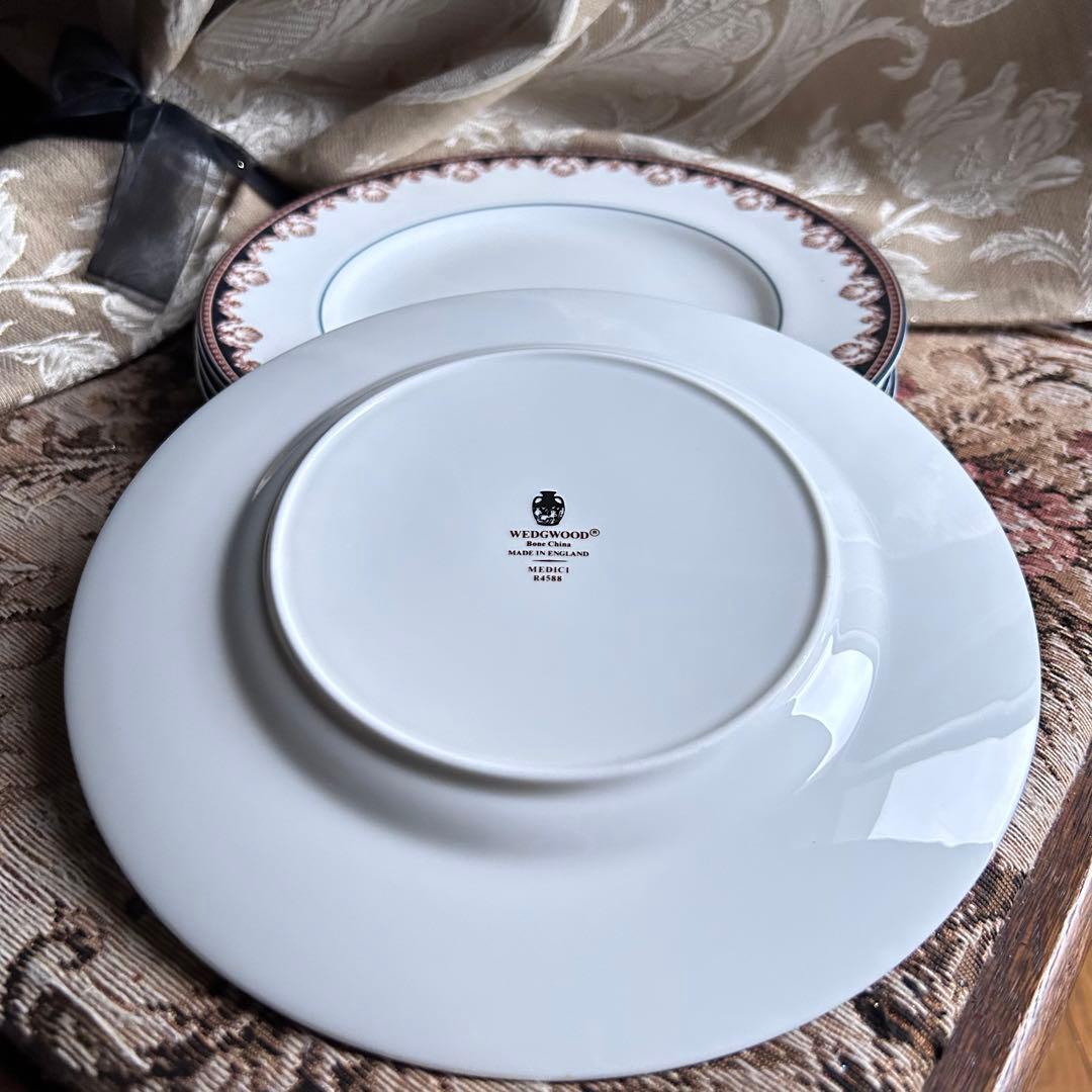 希少品 英国製 【MEDICI】メディチ 貝殻プレート 5枚