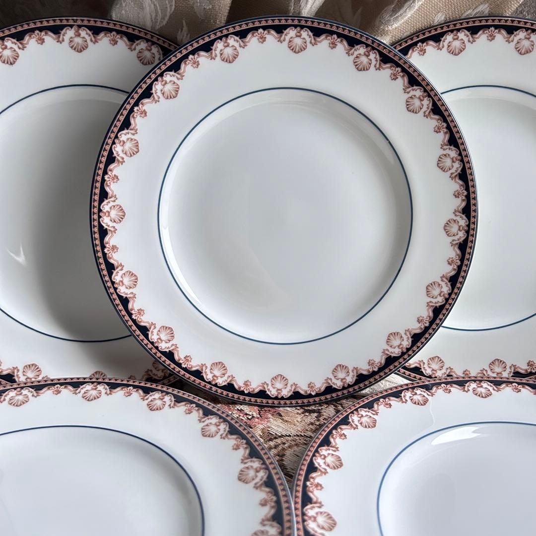 希少品 英国製 【MEDICI】メディチ 貝殻プレート 5枚