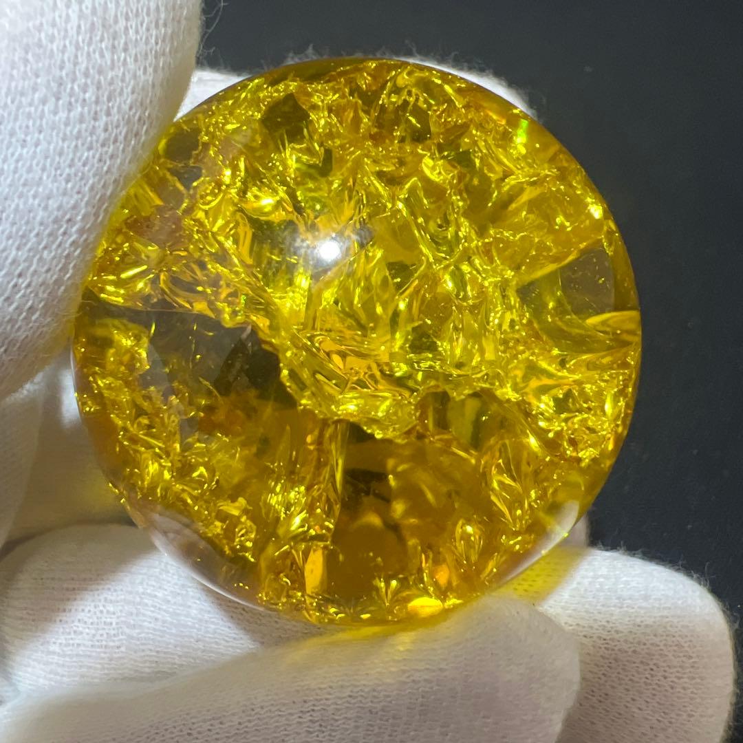 アイリスクォーツ スフィア 156g 42mm 虹入り 水晶 丸玉 天然石