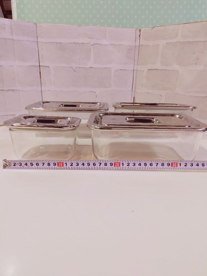 ヴェ一エムエフ　トップサ一ブ　保存容器　角型4点セット