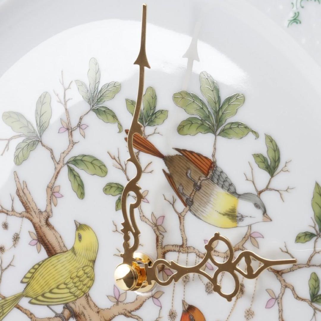 ヘレンド　ロスチャイルド・バード　ウォールクロック　掛時計Herend