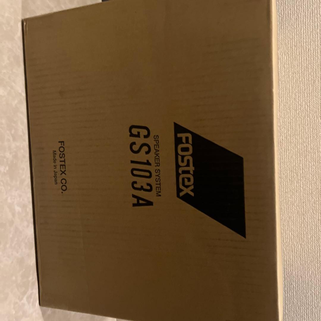 Fostex GS103A スピーカー FE-103A搭載 開封して確認のみ
