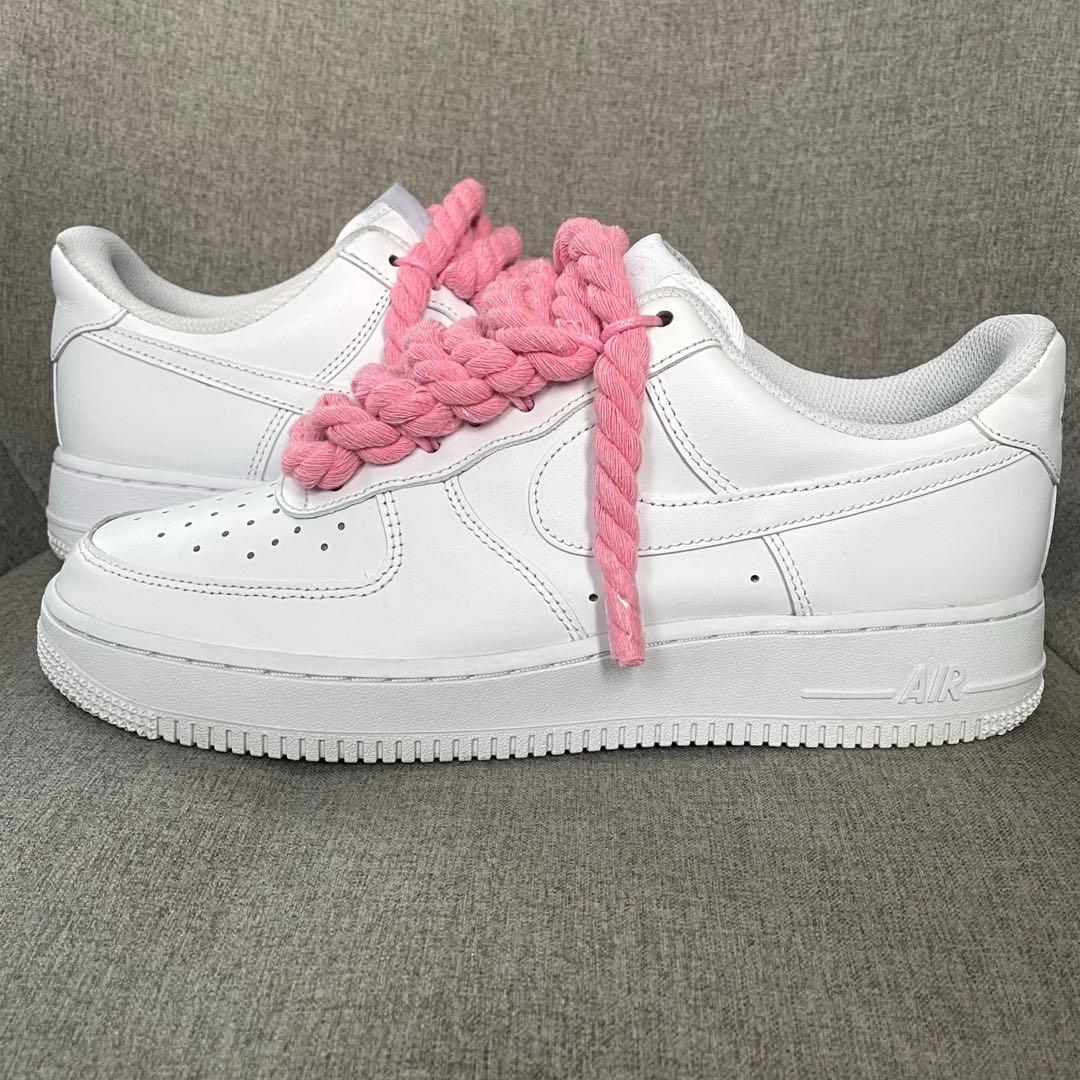 ナイキ エアフォース1 ロー ロープカスタム　ロープフォース26.5cm