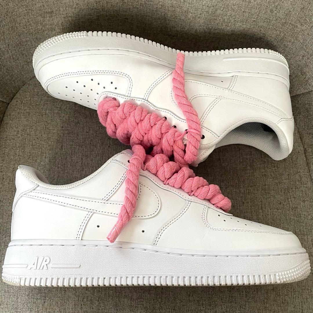 ナイキ エアフォース1 ロー ロープカスタム　ロープフォース26.5cm