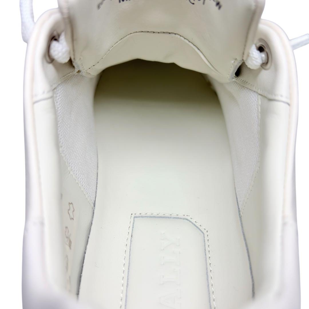 未使用品 BALLY MAILY バリー マイリー レザースニーカー ホワイト