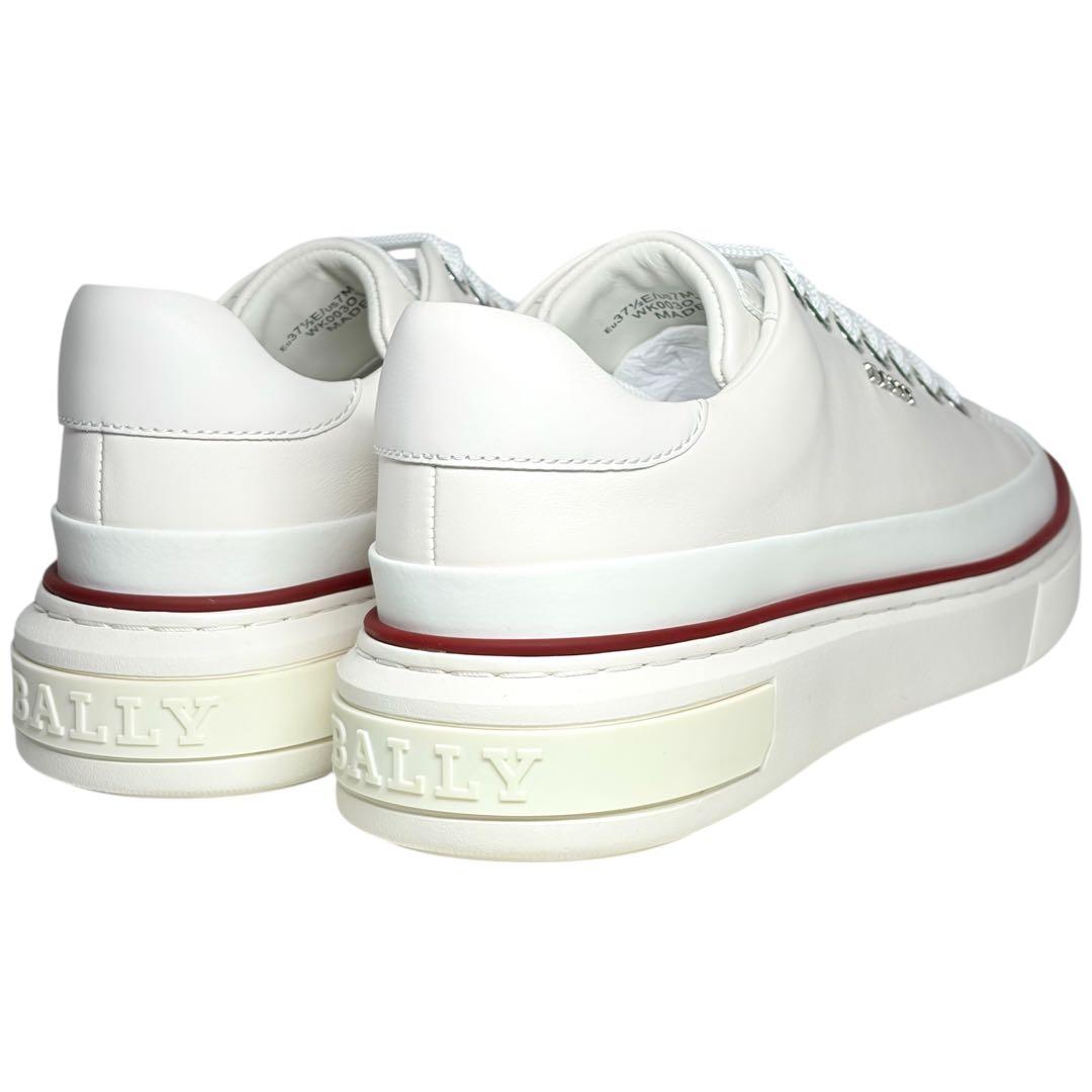 未使用品 BALLY MAILY バリー マイリー レザースニーカー ホワイト