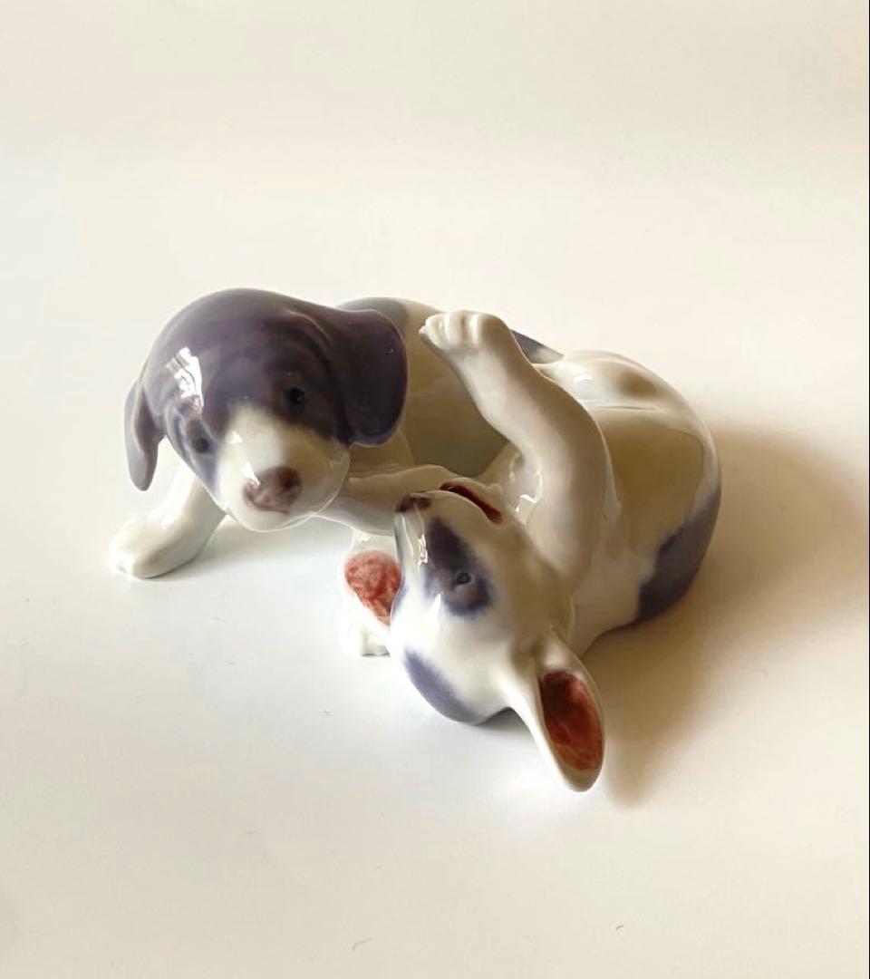 ロイヤルコペンハーゲン フィギュリン　ポインターパピー　デンマーク製