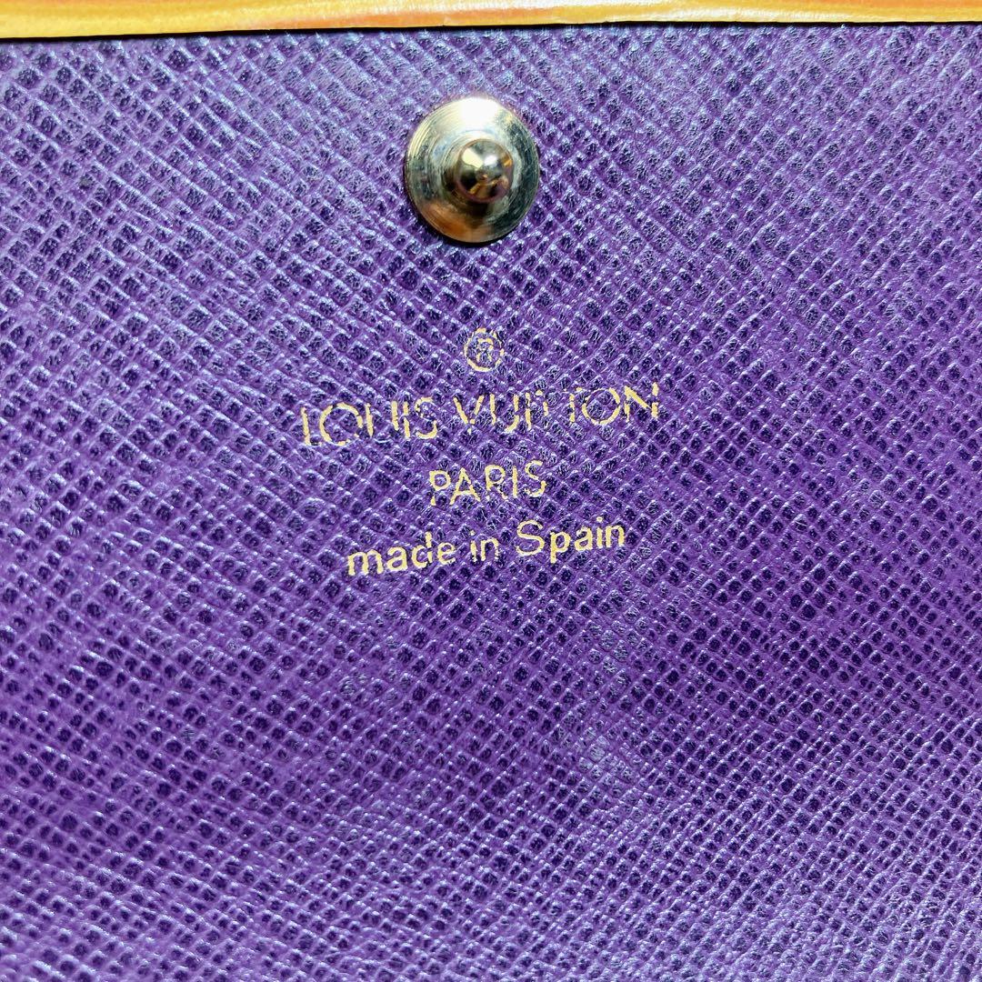 ！美品 ！ ルイヴィトン エピ ポシェット ポルトモネ クレディ 長財布 サラ