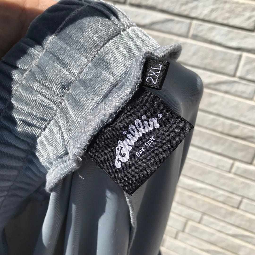 チリン　セットアップ　2XL　トラックジャケット　ベロア