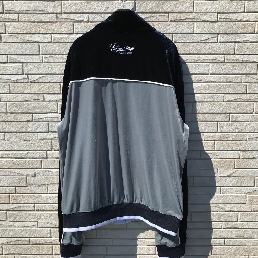 チリン　セットアップ　2XL　トラックジャケット　ベロア