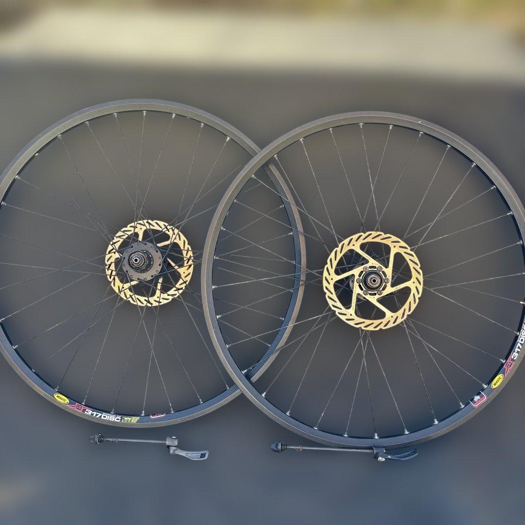 Mavic 317 DISC 26インチ 完組ホイール