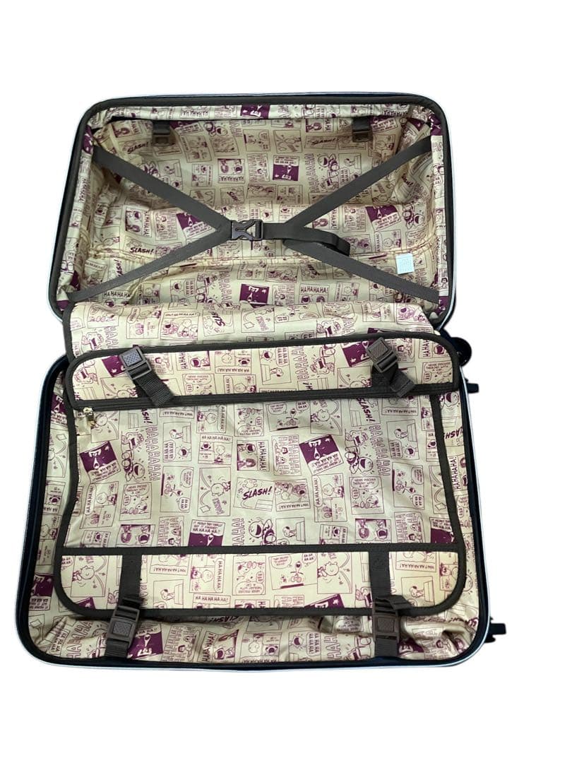 ピーナッツ スヌーピー スーツケース グリーン 37L