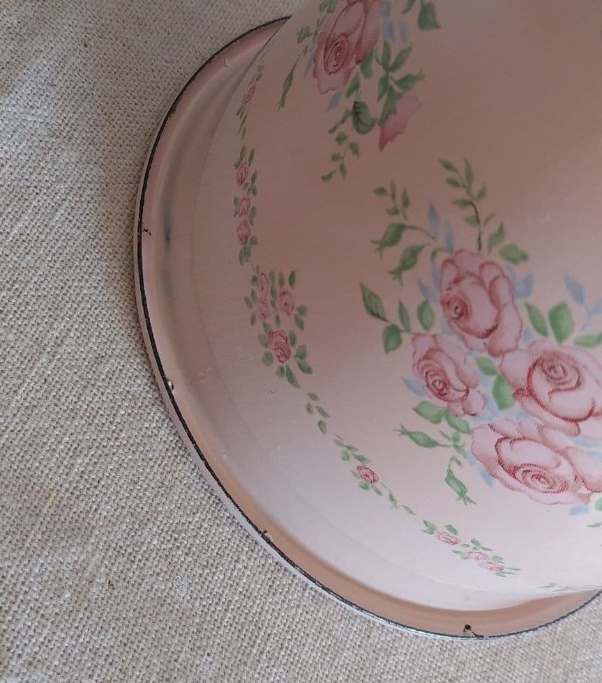 imane イマン マリアローズ　ホーローキャニスター2個セット