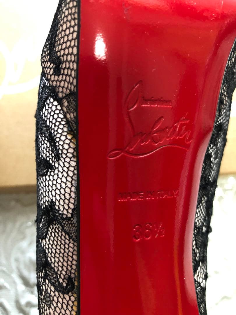 みなさん専用　Christian Louboutin レース ハイヒール