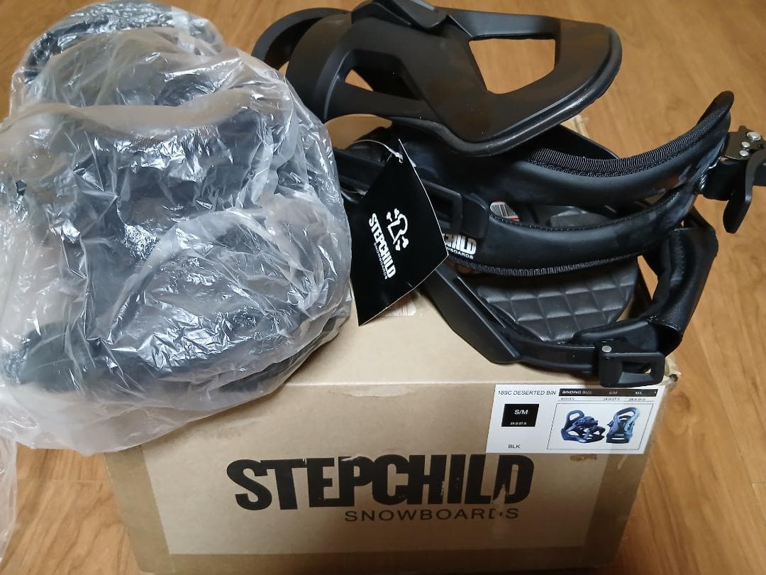 新品未使用/STEPCHILD スノーボードビンディング