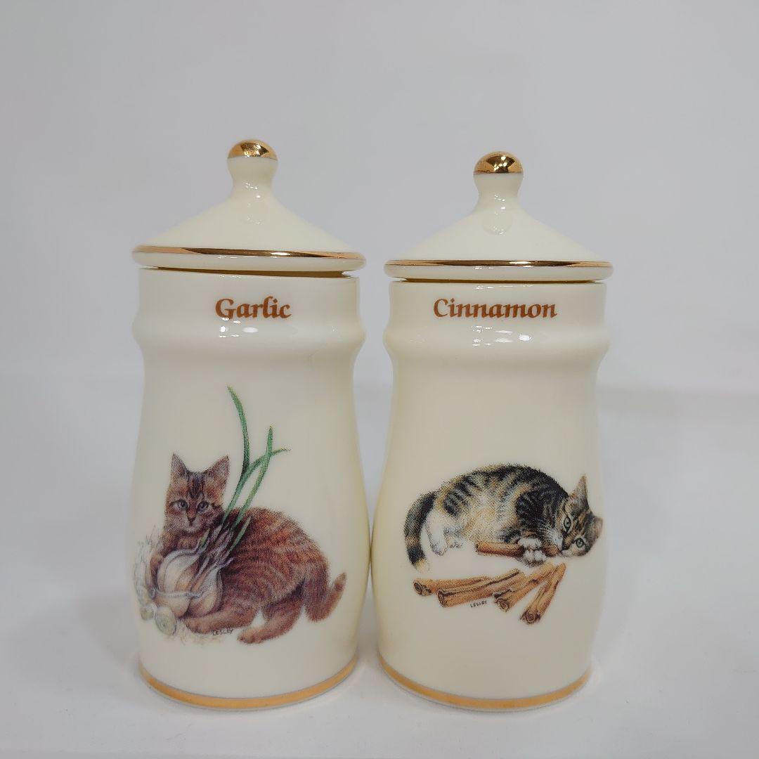 ダンバリーミント社 レズリー・アン・アイボリー スパイスジャー 6個セット②