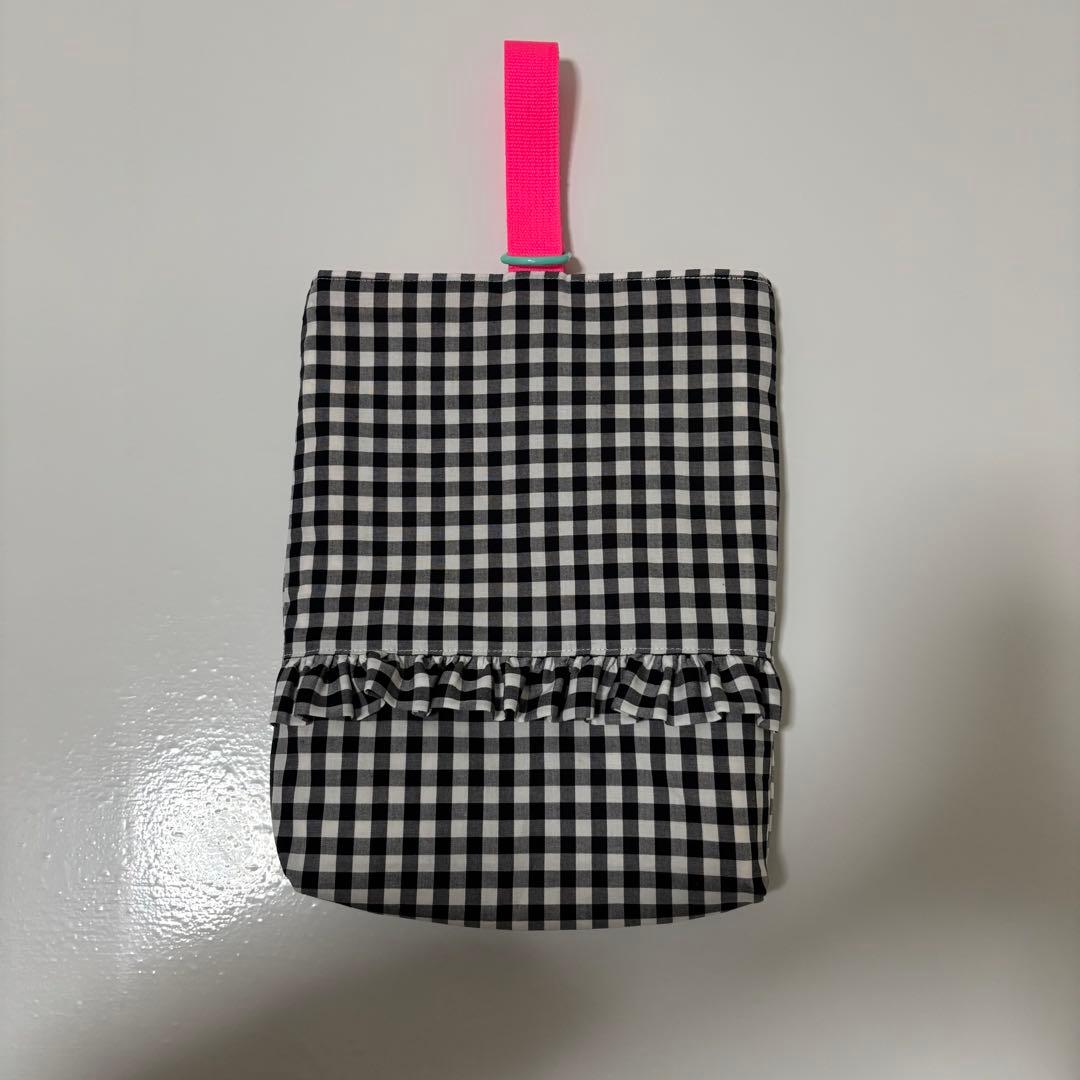 【ブルートレイン】レッスンバッグ　上履き入れ　お着替え袋