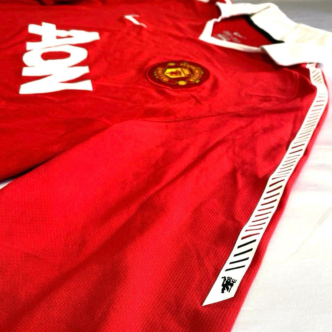 NIKE マンチェスターユナイテッド 10/11 長袖 ホーム ユニフォーム L