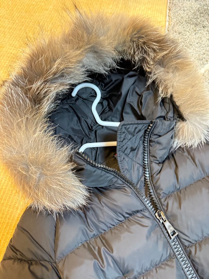 MONCLER モン ファー フード フルジップ ダウンジャケット CLION