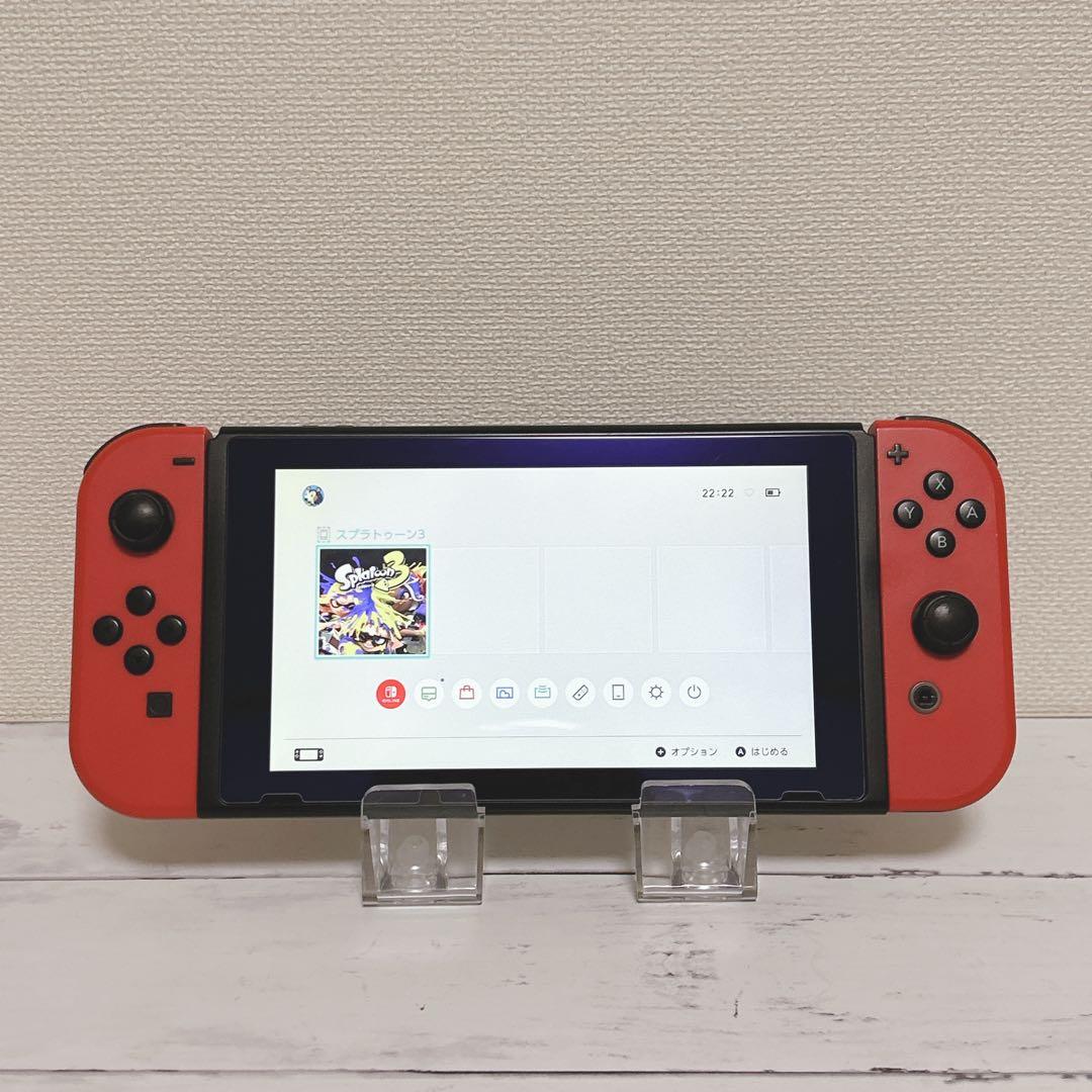 【動作OK】　Nintendo Switch マリオレッド