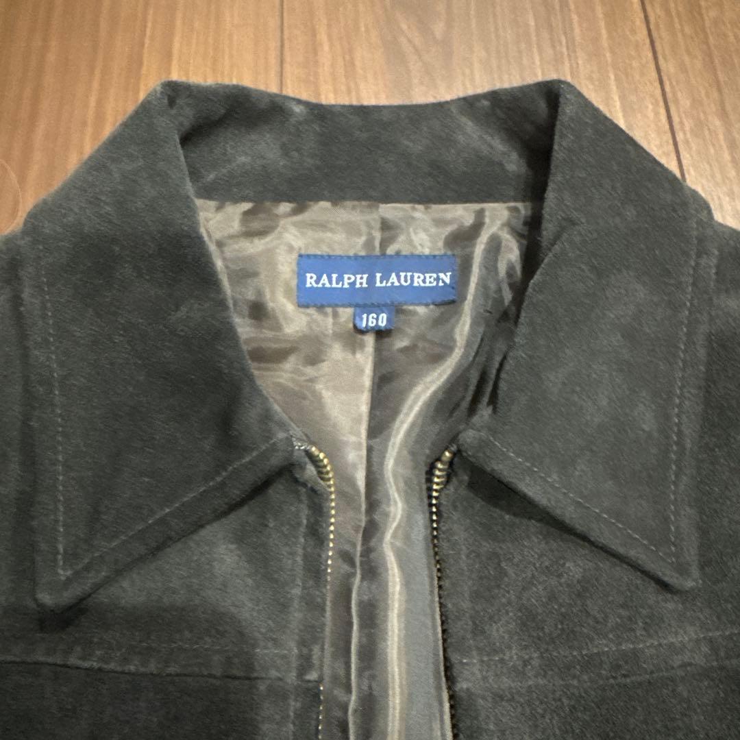 Ralph Lauren スエードジャケット ダークブラウン 160cm