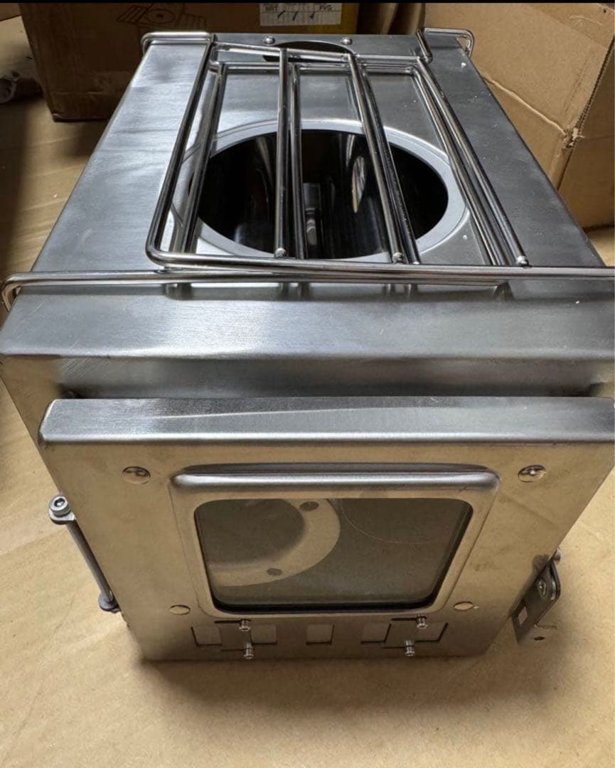 アウトドア旅行キャンプ薪ストーブテント暖房ストーブ照明ピクニックステンレス