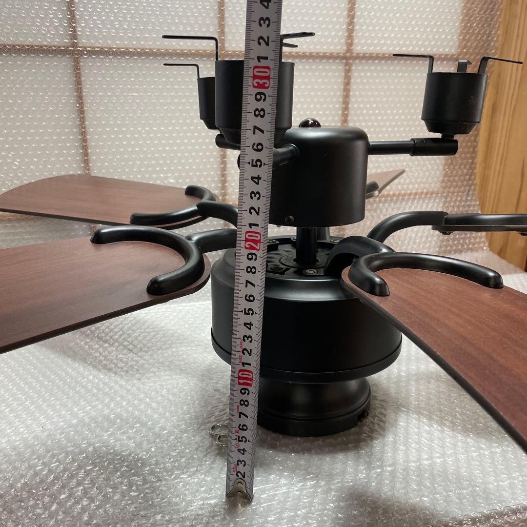 オーデリック シーリングファン 5枚羽根 リモコンなし 羽そりあり