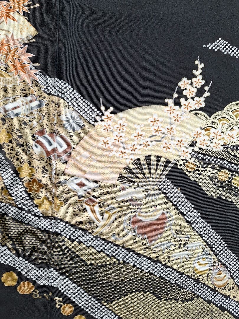 着物リメイクワンピース3621