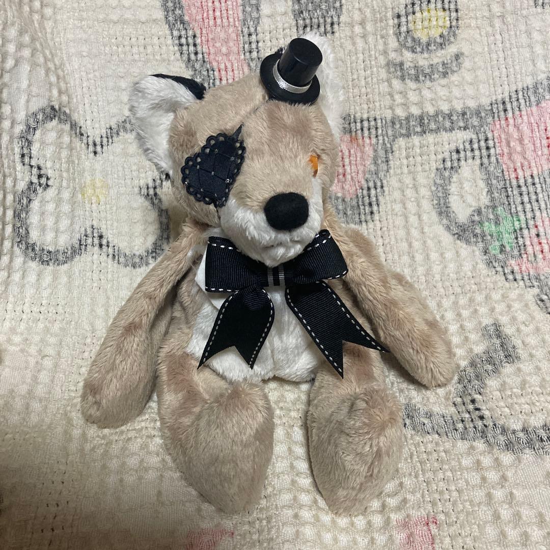 ぬいぐるみ　作家　jam or pains.さん　オオカミ　ぬいぐるみ　中古品