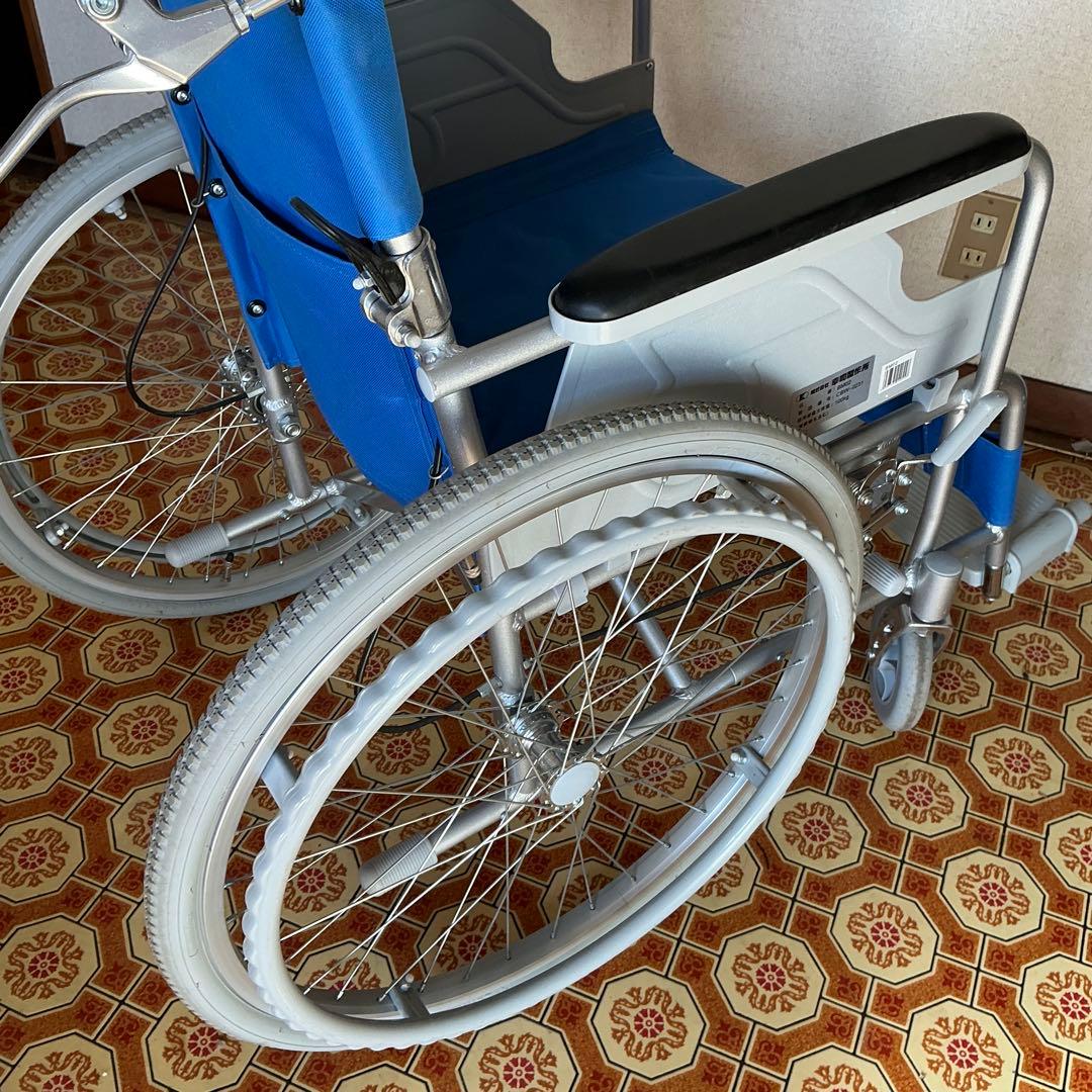 アルミ製車いす　TacaoF テイコブ　BM-02 自走用車椅子 アルミ