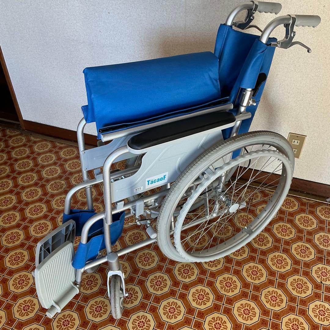 アルミ製車いす　TacaoF テイコブ　BM-02 自走用車椅子 アルミ